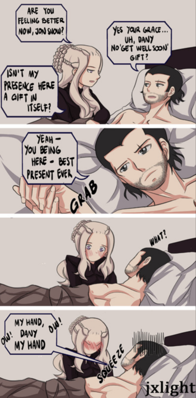 权力的游戏 jonerys(from tumblr)