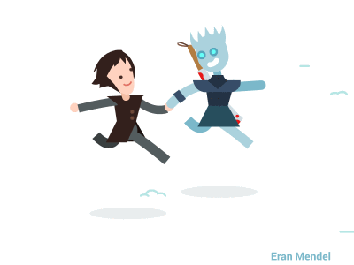 权力的游戏 布兰和夜王