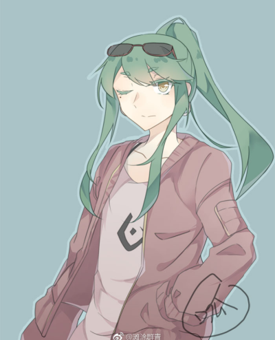 我家大师兄脑子有坑 古风漫画 同人图 二次元 图源水印
现代装 芜穹