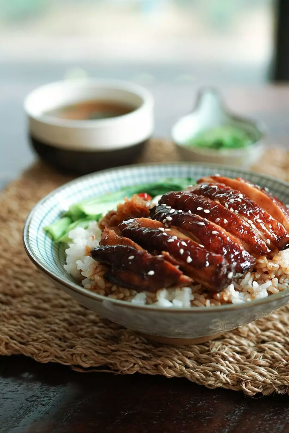 照烧鸡排饭