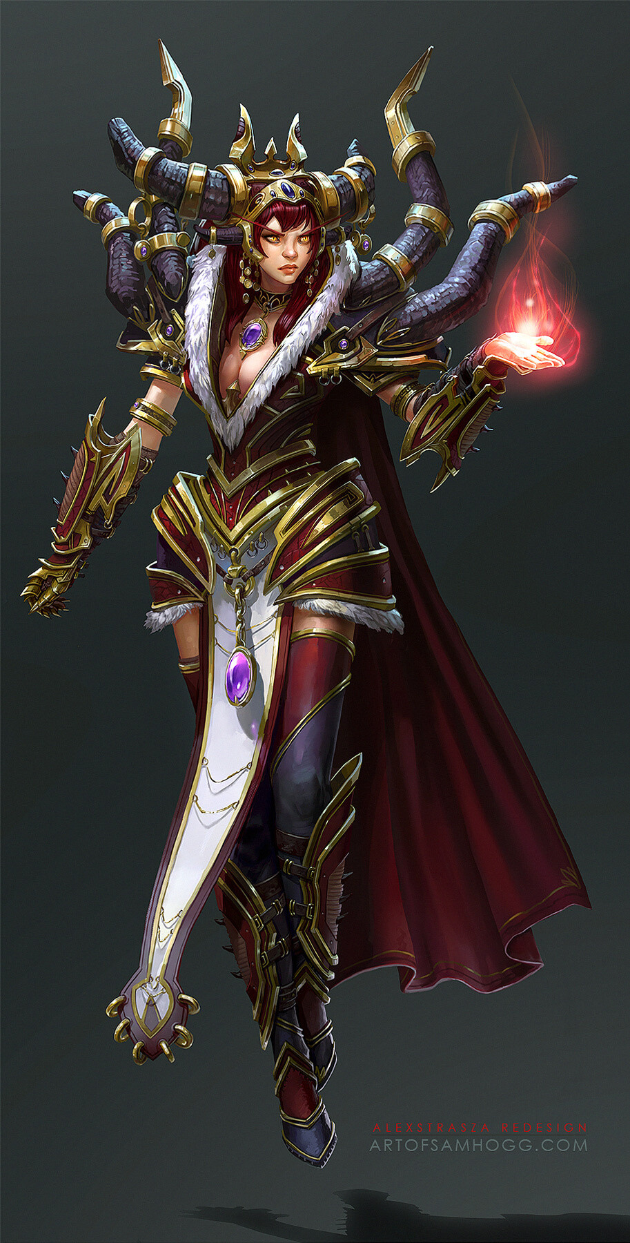 魔兽世界 守护巨龙 红龙女王 生命缚誓者 阿莱克丝塔萨
by：Zephyri