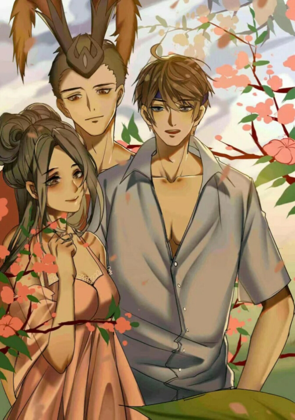 王者荣耀貂蝉吕布赵云