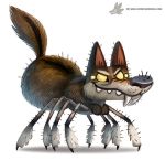 Daily Paint #1040. Wolf Spider by Cryptid-Creations