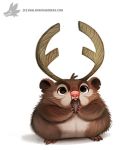 Daily Painting 901# Hamsterlope by Cryptid-Creations