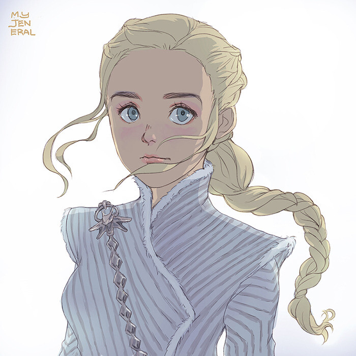 权力的游戏 dany （from tumblr）