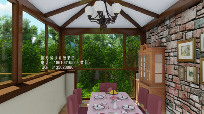 阳光房装修效果图