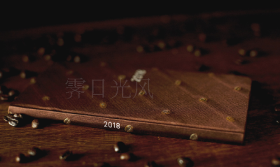 代购 【霁日光风】hobonichi HOBO 2018手帐Weeks刺绣咖啡豆咖啡笔记本