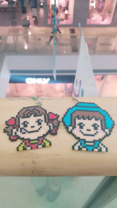 拼豆，不二家……