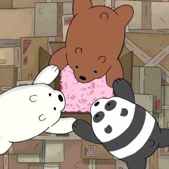 Ice Bear、Grizzly、Panda