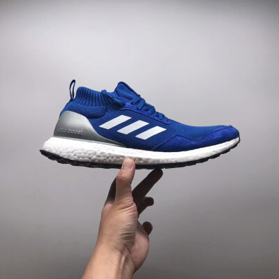 Ultra Boost Mid Run Thru Time UB mid 法国蓝限定跑鞋