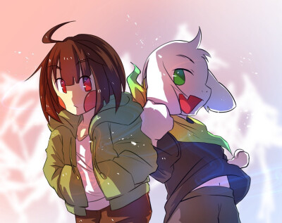 UndertaleAU——Storyshift（Chara&Asriel）