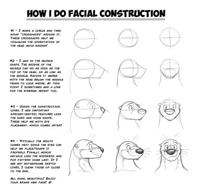 How I Do Facial Construction for Characters by Temiree