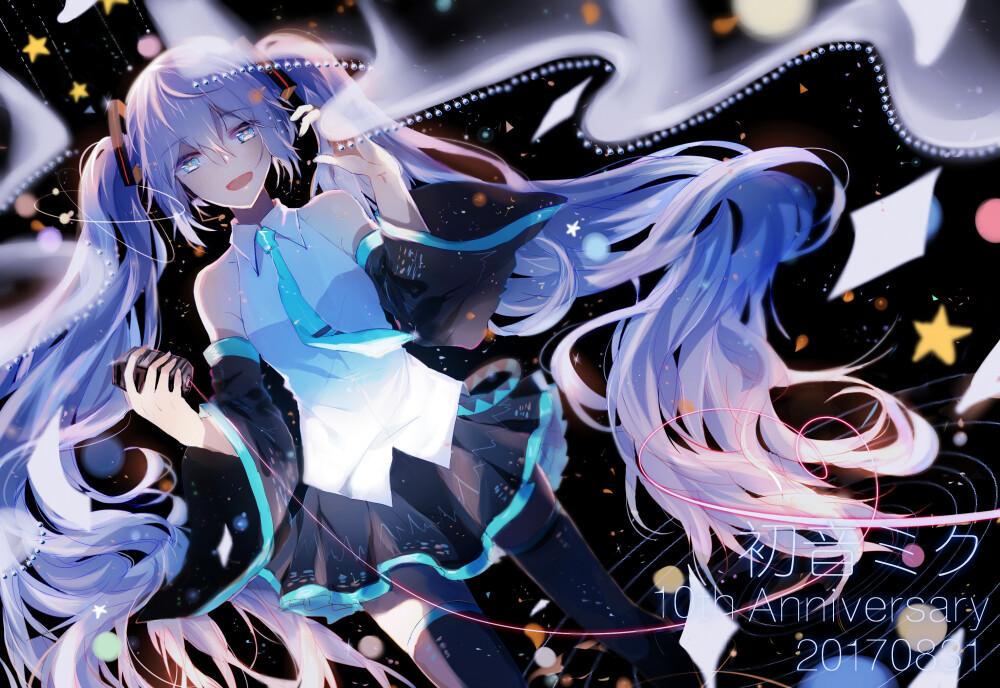 初音未来 绘师：Luppykiy 本作品pixiv id=64694853