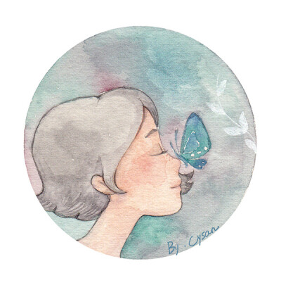 四个人的闺蜜头像。