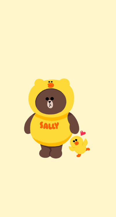 LINE FRIENDS BROWN & SALLY