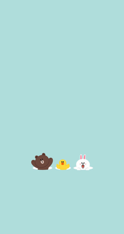 LINE FRIENDS BROWN & CONY & SALLY