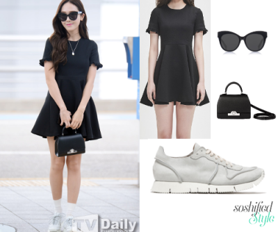 Blanc & Eclare:
‘May’ Dress @ blancgroup.com $245
‘Paris’ Sunglasses @ blancgroup.com $260
Moynat: Mini ‘Rejane’ @ moynat.com (Price upon application)
Buttero: Suede ‘Carrera’ Sneakers @ …