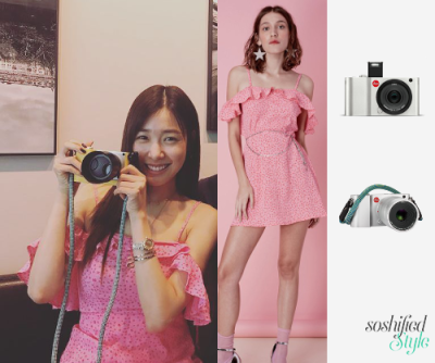 For Love & Lemons: Aurora Ruffle Dress @ shop.forloveandlemons.com $194
Leica:
TL System Camera @ us.leica-camera.com (Price upon application)
Rope Straps @ us.leica-camera.com (Price upon applicat…