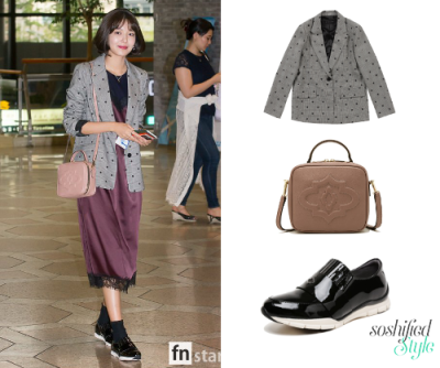 Sisley:
Grey Jacket (Price upon application)
Slip Dress (Price upon application)
OrYANY:
‘Taylor’ Cross Bag @ oryany.co.kr ₩279,000
‘Royce’ Loafer @ oryany.co.kr ₩219,000