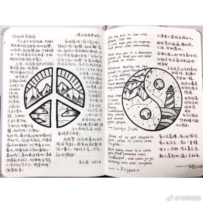 #给你看看我的手帐吧##what's in my notebook# 因为雅思还有实习好段时间没写手帐了(惭愧)然后这一次就决定不set bujo直接按自己喜欢的风格记录或者摘抄一些喜欢的东西没凑齐九张有点不好意思突然就发现我还蛮适合走…