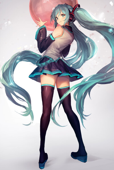 初音未来 绘师：_LM7_ 本作品pixiv id=64718093