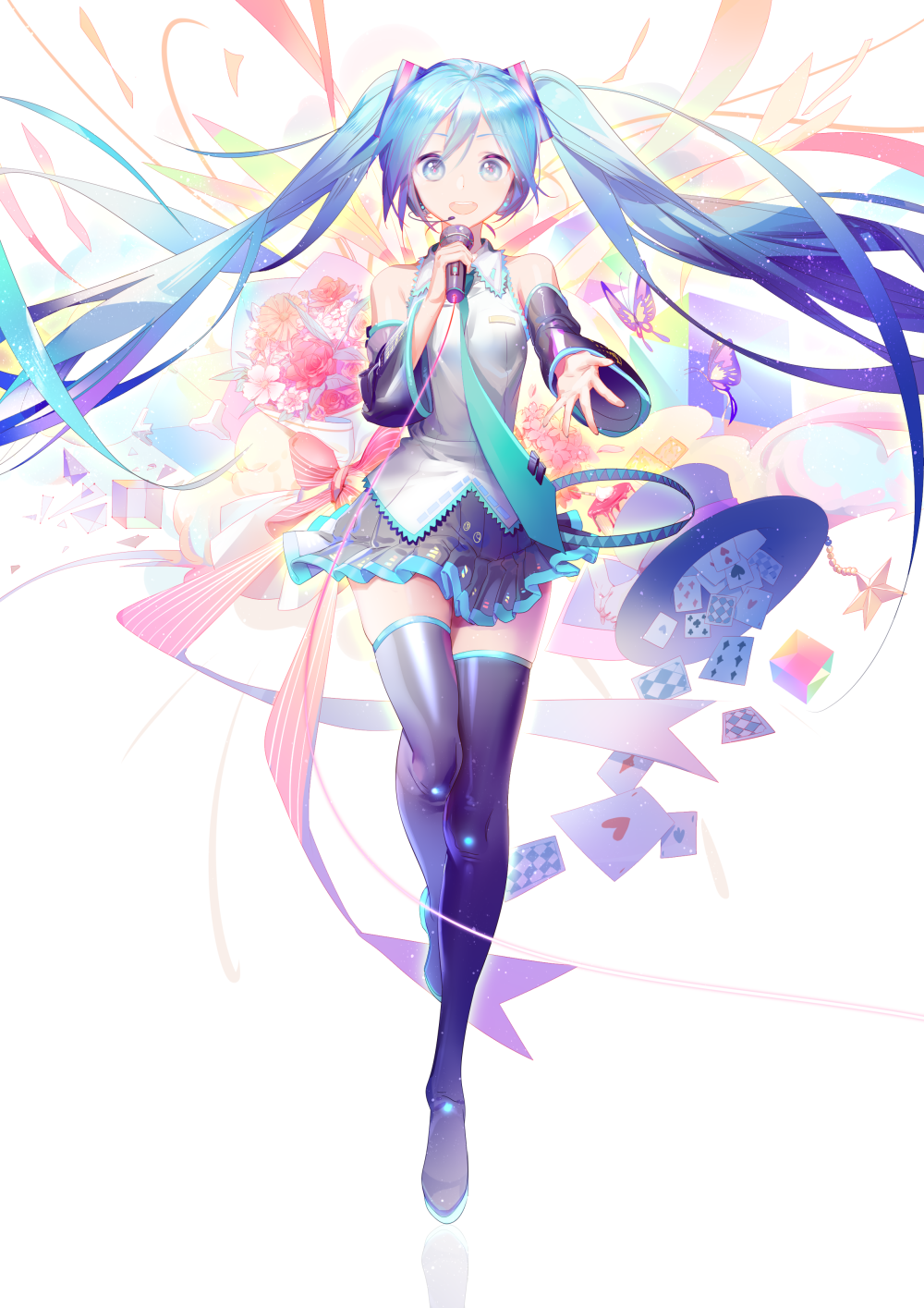 初音未来 绘师：SanMuYYB 本作品pixiv id=64702907