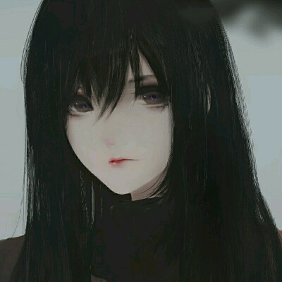 黑白.动漫.闺蜜头像