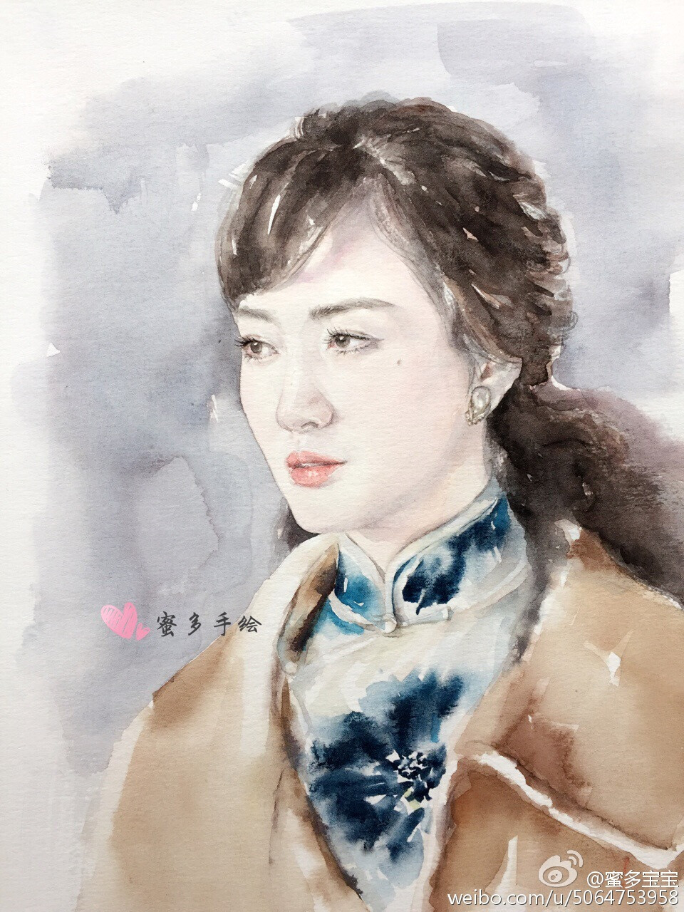 【民国美人】作者：蜜多