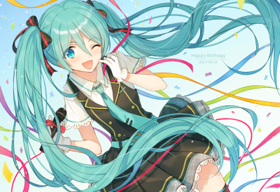 初音未来 绘师：柊蒼恋 本作品pixiv id=64717400