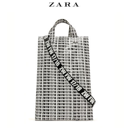 ZARA 新品 女包 ZW 标识购物包 18045204001