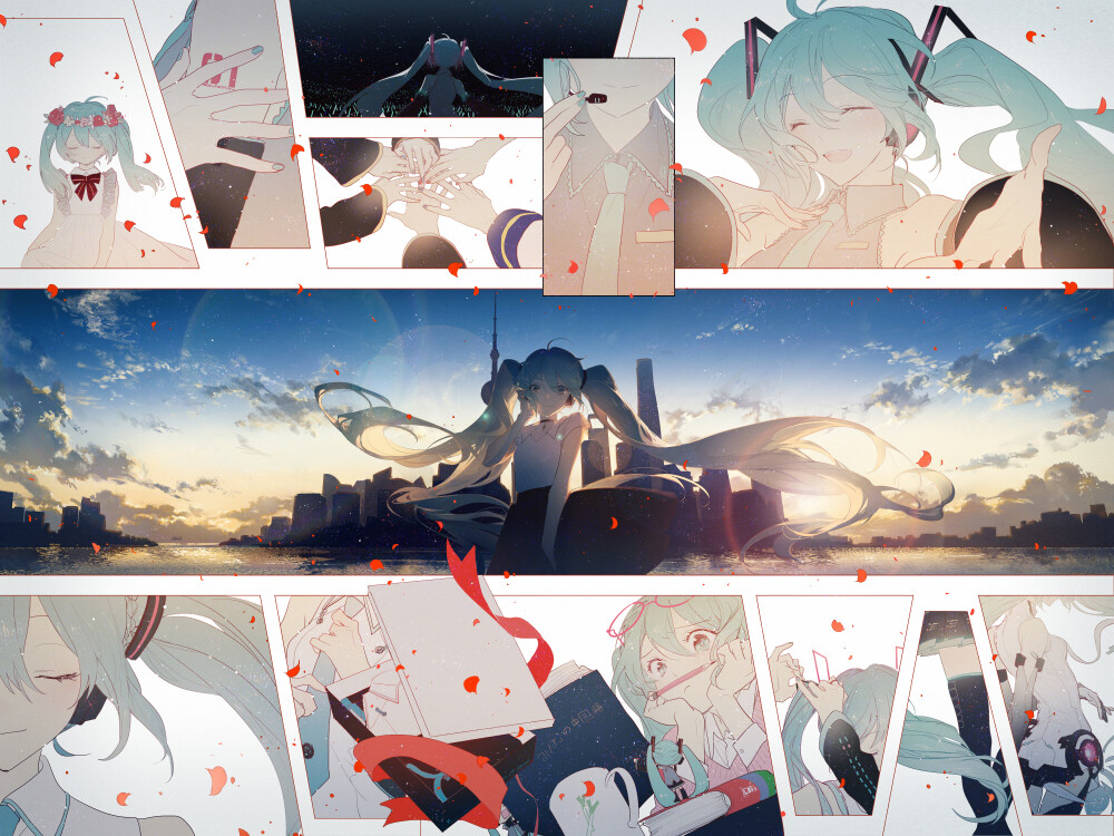 初嵐
DECO*27さんの新曲「初嵐」のイラストを担当させていただきました！
初音ミクChinese 公式デモソング & LUX Chinaの初音ミク10周年限定シャンプーのCMソングですよ！
pixiv：Rella
id=64761443
miku