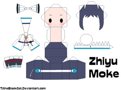 Zhiyu Moke Papercraft by Tamuu-ii