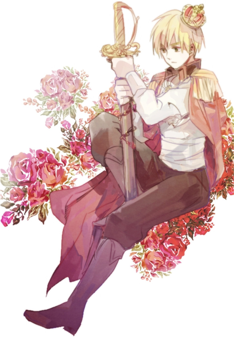 黑塔利亚亚瑟柯克兰英国王冠剑斗篷