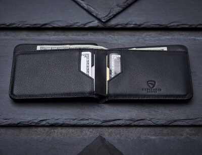 Vaultskin MANHATTAN Slim Bifold Wallet with RFID Protection for Cards and Cash