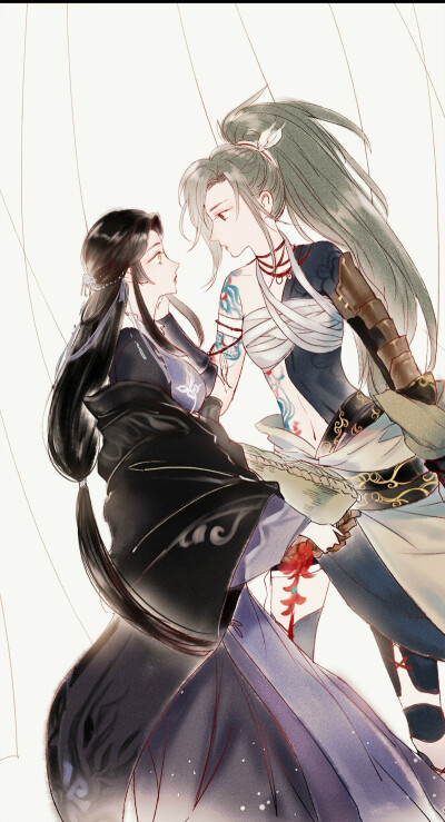 画师@壳小杀 剑网三 丐花