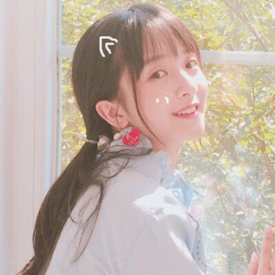 女生头像:乖巧. ๑了无悲欢