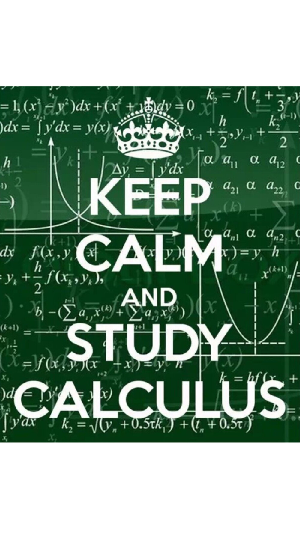 Keep calm and study calculus!