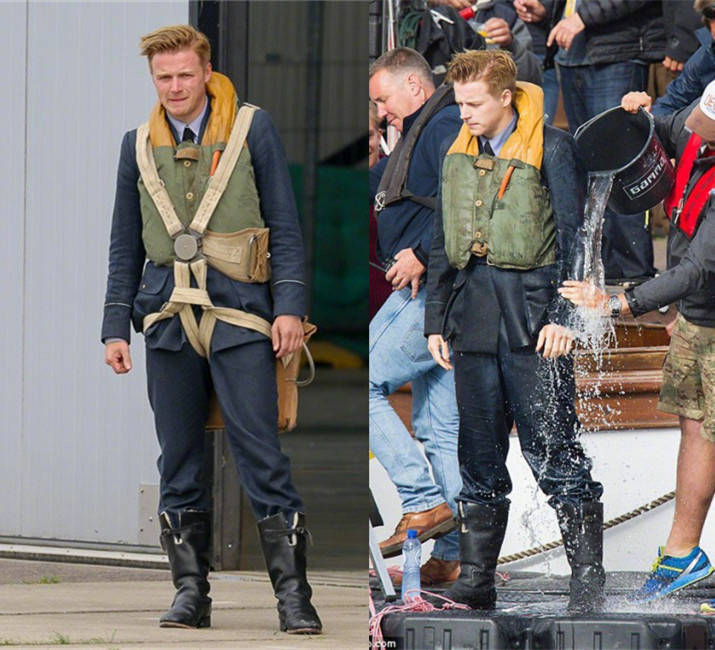 Jack Lowden。敦刻尔克。飞行员Collins