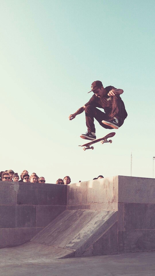 欧美壁纸 滑板少年