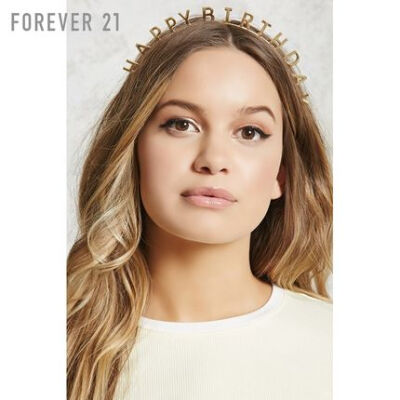 闪亮字母图案发箍 Forever21发饰