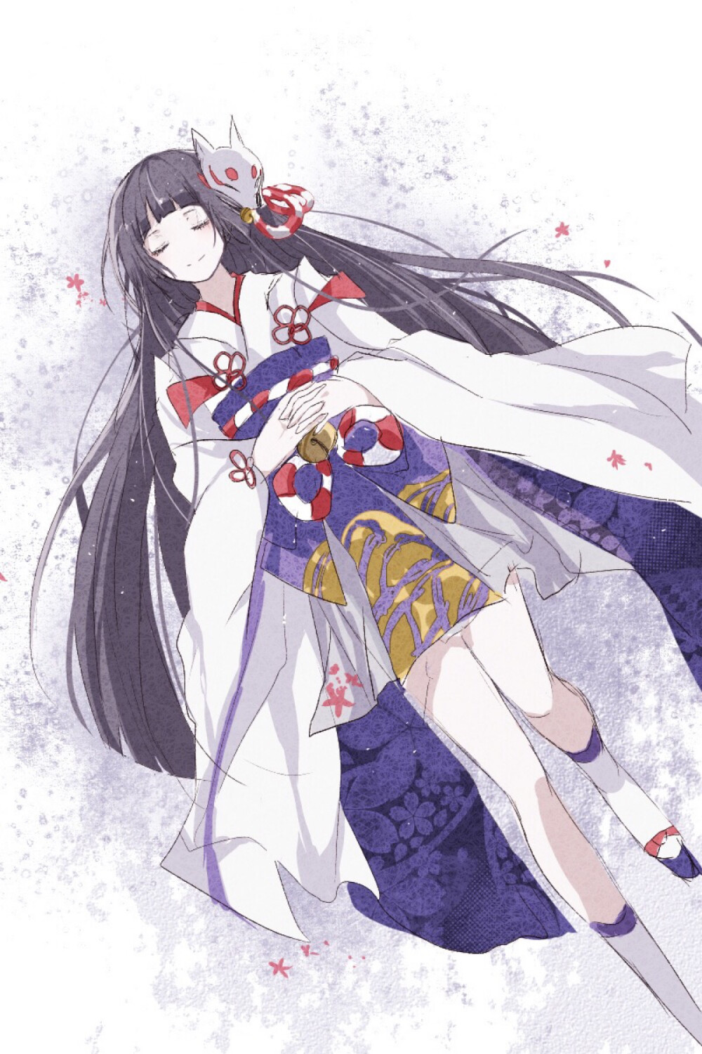 阴阳师、式神 雪女 CV：诹访彩花