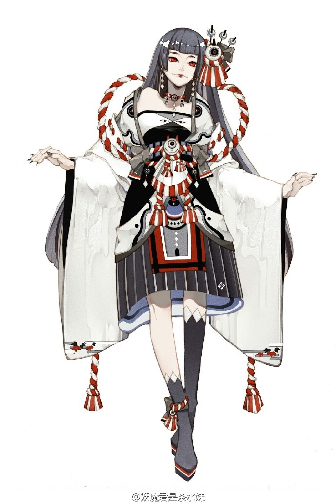 阴阳师、式神 鬼女红叶 CV：桑岛法子