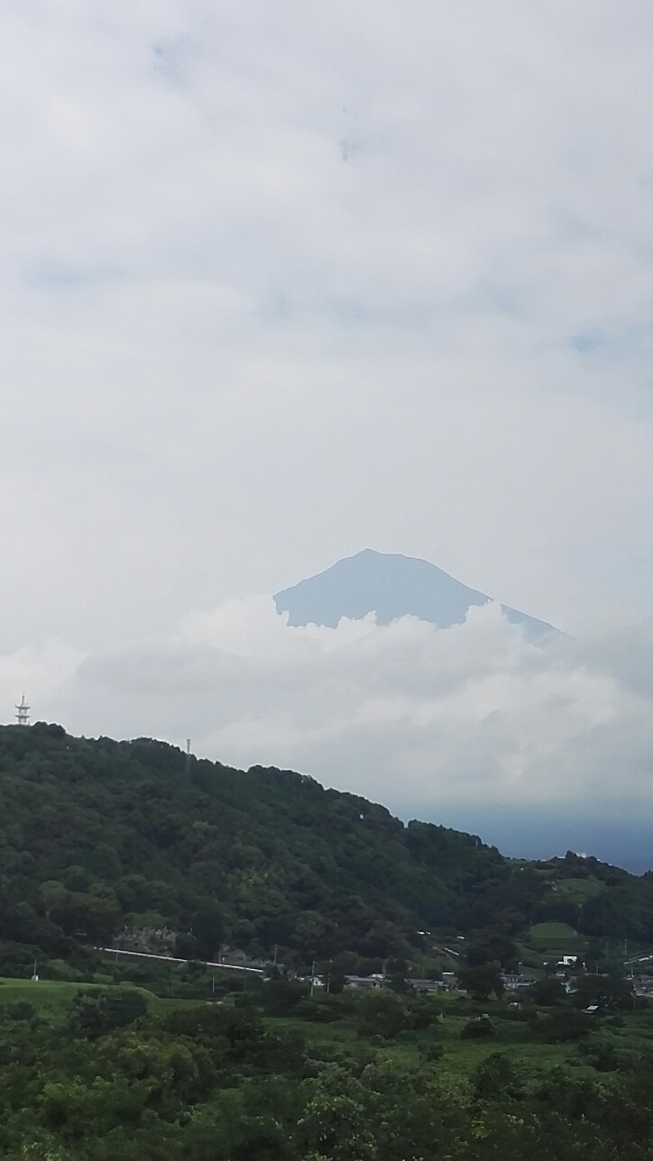 日本 远眺富士山 向着富士山进发