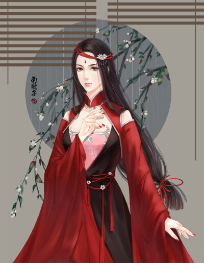 （古风美人）绘师：南歌子子子