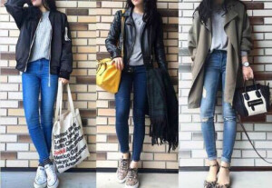 欧美范儿 日范儿 牛仔 随你搭配 ~