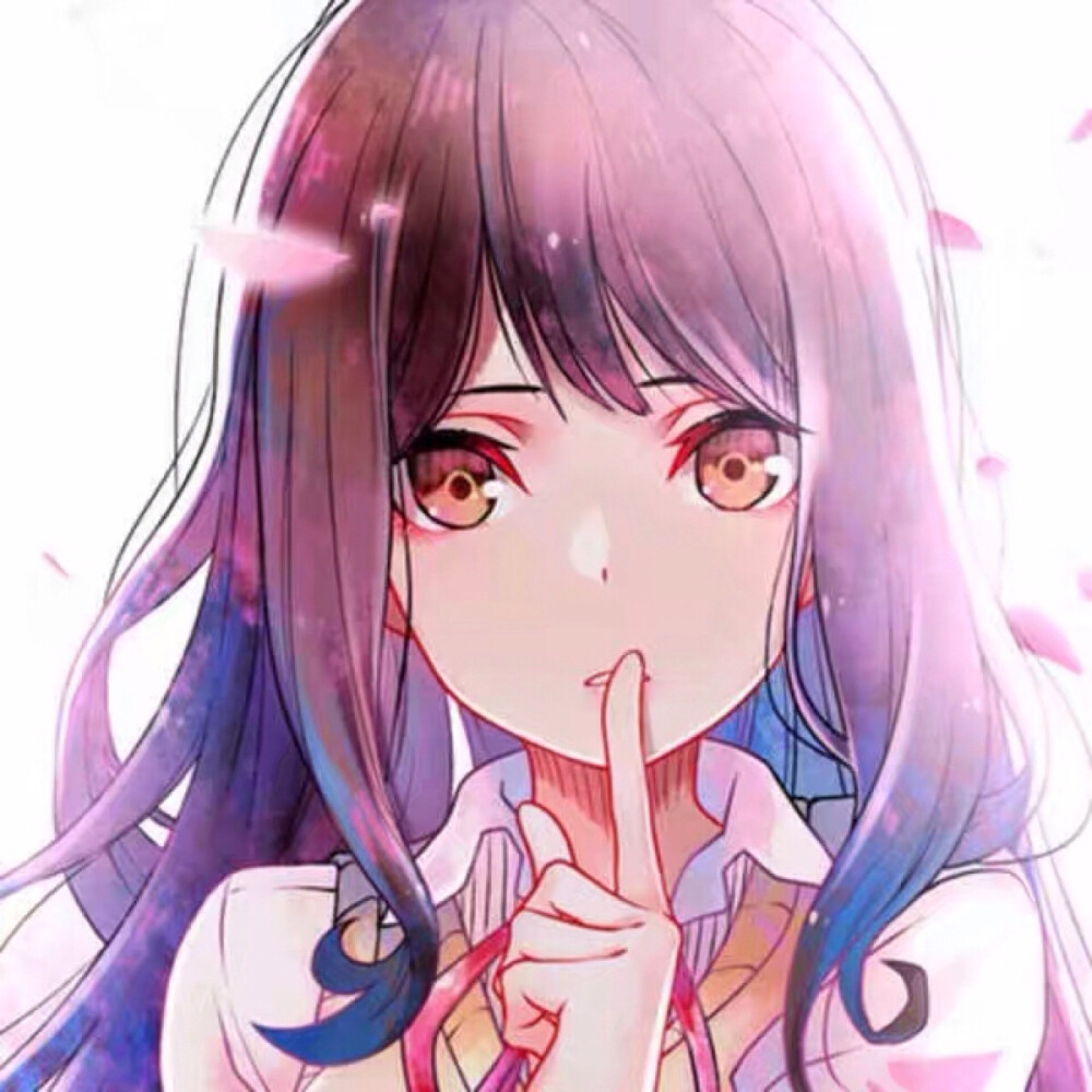 动漫  二次元  女生头像   人渣的本愿