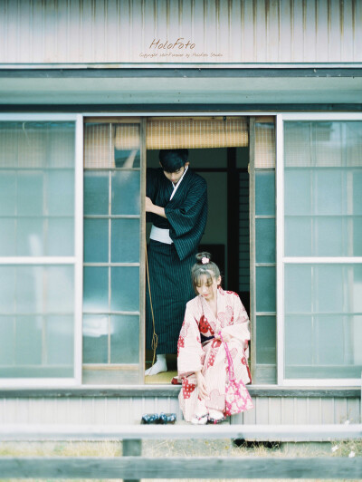 日本旅拍 和服写真 日系胶片 纪实婚纱照 日本约拍 旅拍 成都婚纱摄影工作室 花伦摄影