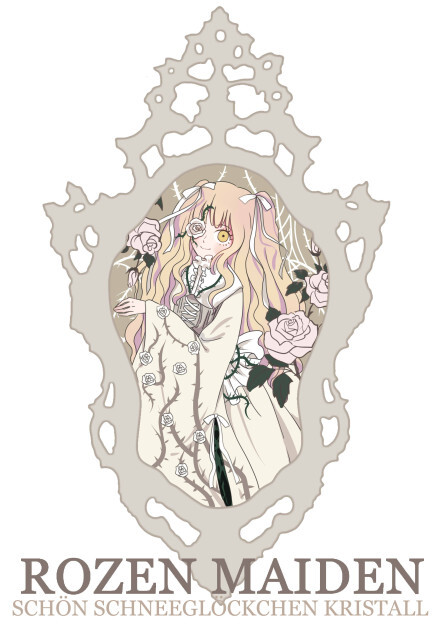 蔷薇少女薔薇少女ローゼンメイデン Rozen Maiden [薔薇少女系列真正的第七人偶 雪華綺晶]