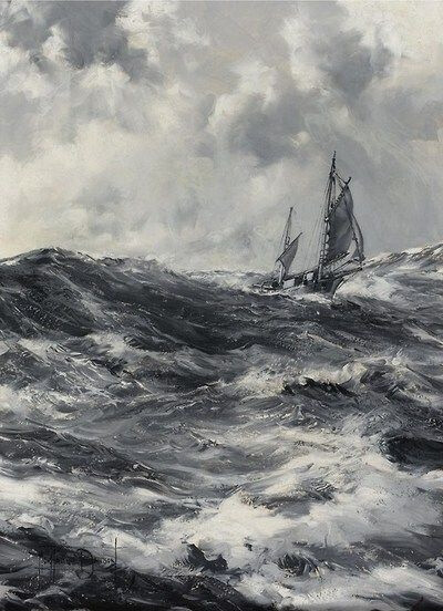 早安 | Montague Dawson ​​​​