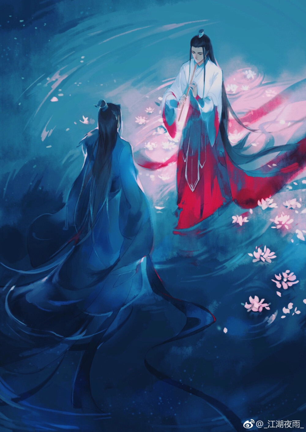 鸿蒙记 画师：江湖夜雨
